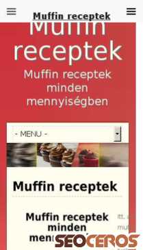 muffinreceptek.eu mobil förhandsvisning