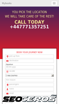 mybus4u.co.uk mobil preview