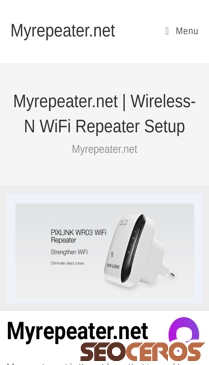 myrepeater-net.net mobil förhandsvisning