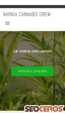 narniacannabiscrew.com mobil előnézeti kép