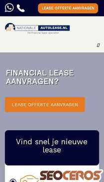 nationaleautolease.nl mobil előnézeti kép