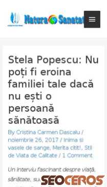 naturapentrusanatate.com/stela-popescu mobil Vorschau