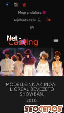 net-casting.eu mobil előnézeti kép