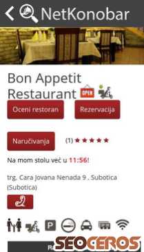 netkonobar.com/Bon-Appetit-Restaurant-restoran-29.html mobil förhandsvisning