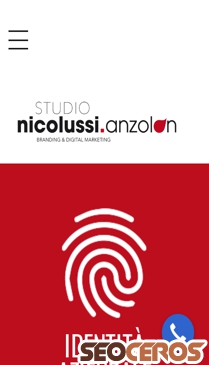new.studionicolussi.com/branding-identita-aziendale mobil anteprima