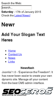 newr.co.uk mobil náhľad obrázku