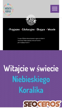 niebieskikoralik.edu.pl mobil Vista previa