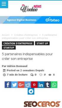 nous-entrepreneurs.com/creation-dentreprise/5-partenaires-indispensables-lorsque-creer-entreprise mobil előnézeti kép