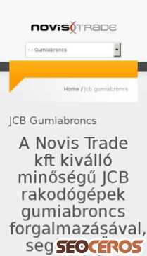 novistrade.hu/jcb-gumiabroncs mobil preview