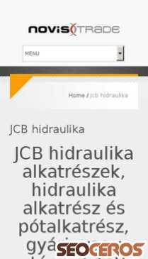 novistrade.hu/jcb-hidraulika mobil náhled obrázku