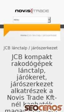 novistrade.hu/jcb-lanctalp-jaroszerkezet mobil previzualizare