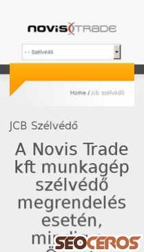 novistrade.hu/jcb-szelvedo mobil प्रीव्यू 