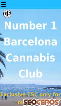number1cannabisclub.com mobil preview