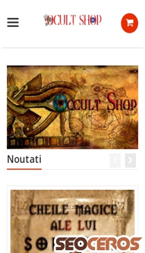 occult-shop.ro mobil preview