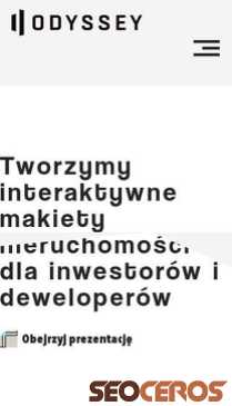 odysseycrew.pl mobil vista previa