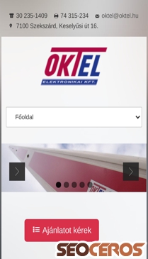 oktel.hu mobil preview