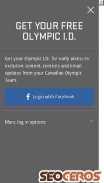 olympic.ca mobil preview