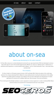 on-sea.co.uk mobil preview