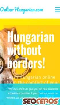 online-hungarian.com mobil previzualizare