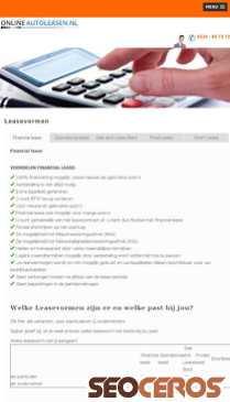 onlineautoleasen.nl/leasevormen.php mobil Vorschau
