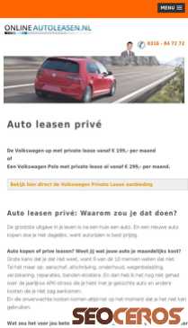 onlineautoleasen.nl/priveleasen.php mobil preview