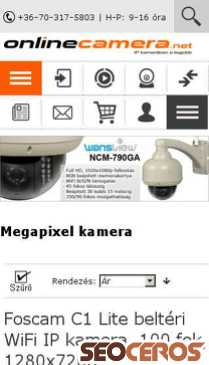 onlinecamera.net mobil előnézeti kép