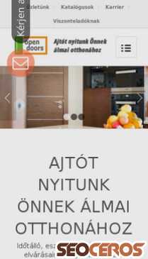 open-doors.hu mobil előnézeti kép