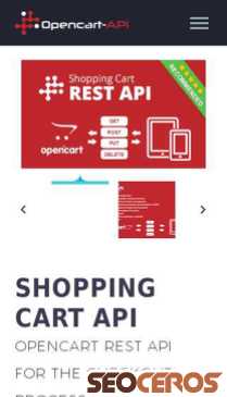 opencart-api.com/product/shopping-cart-rest-api mobil förhandsvisning