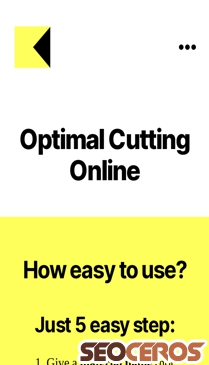 optimalcutting.online mobil anteprima