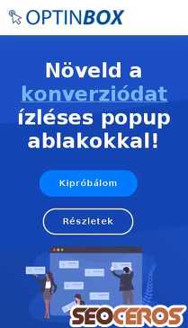 optinbox.hu mobil preview