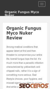 organicfungusnukerreview.com mobil previzualizare