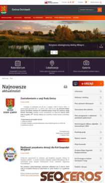 ostrowek.pl mobil förhandsvisning