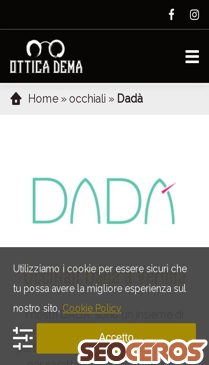 otticadema.it/marchi/dada-occhiali mobil náhled obrázku