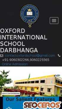 oxfordinternationalschools.com mobil previzualizare