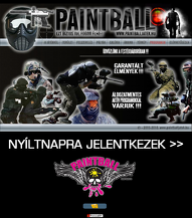 paintballjatek.hu mobil előnézeti kép