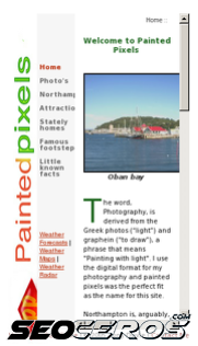 paintedpixels.co.uk mobil obraz podglądowy