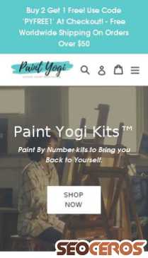 paintyogi.com mobil vista previa