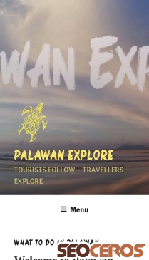 palawanexplore.com mobil previzualizare