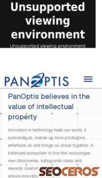 panoptis.com mobil obraz podglądowy