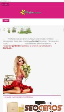 parfumbirodalom.hu mobil náhľad obrázku