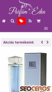 parfumeden.hu mobil náhľad obrázku