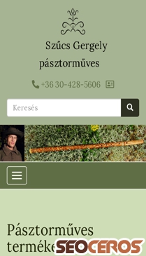 pasztormuves.hu mobil náhľad obrázku