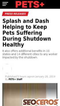petsplusmag.com/splash-and-dash-helping-to-keep-pets-suffering-during-shutdown-health mobil previzualizare