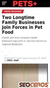 petsplusmag.com/two-longtime-family-businesses-join-forces-in-pet-food mobil प्रीव्यू 