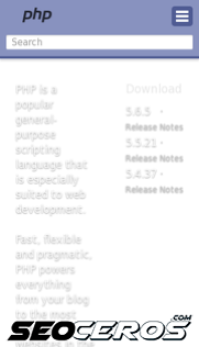 php.net mobil előnézeti kép