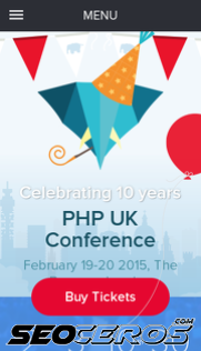 phpconference.co.uk mobil náhľad obrázku