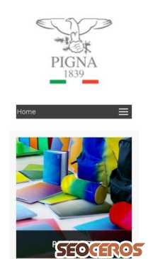 pigna.it/it mobil vista previa