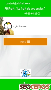 pikfruit.com mobil previzualizare