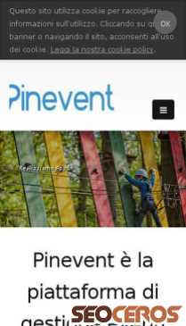 pinevent.biz/index.php mobil Vorschau