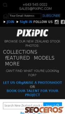 pixipic.com mobil preview